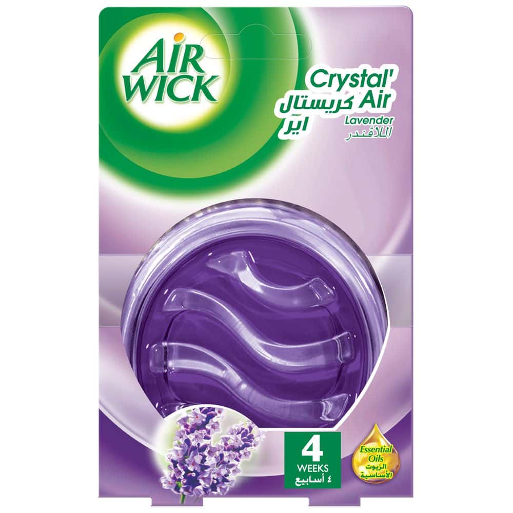 AIR WICK CRYSTAL AIR LAVENDER & GARDENIA