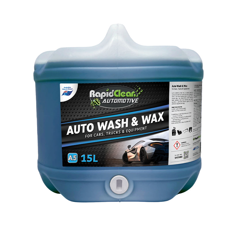 AUTO WASH & WAX - 15L