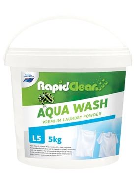 AQUA WASH LAUNDRY POWDER 5KG