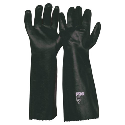 DOUBLE DIPPED PVC 18&#39;&#39; GLOVE (45CM)