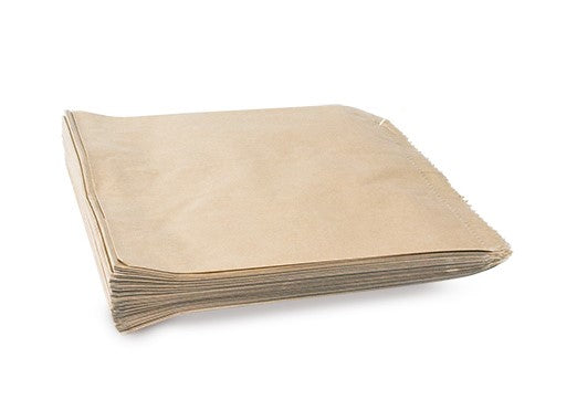 1 SQUARE BROWN BAGS (500/pkt)
