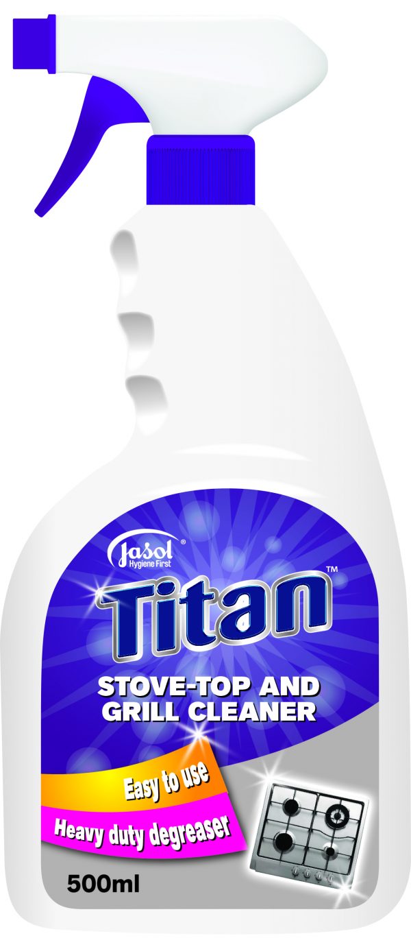 TITAN RTU STOVETOP & GRILL CLEANER 500ML