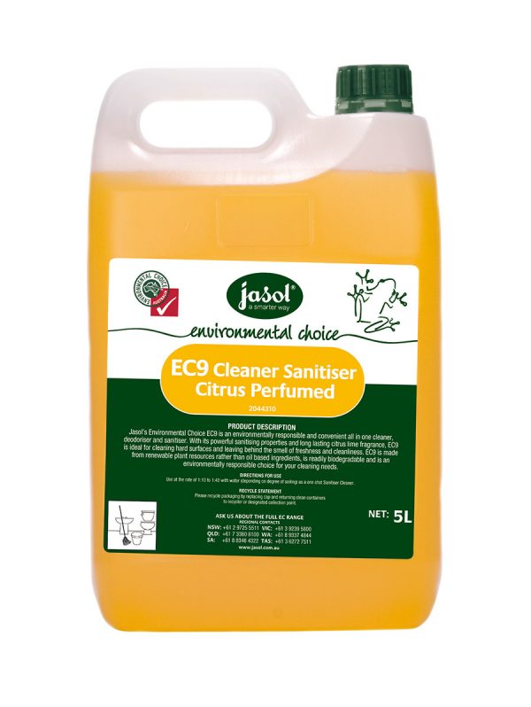 EC9 - CLEANER SANITISER CITRUS 5LT