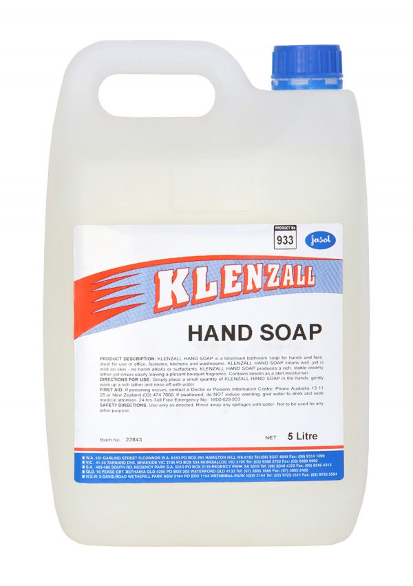 KLENZALL HAND SOAP 5LT