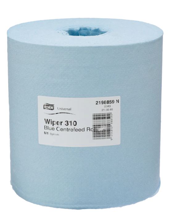 TORK 1 PLY CENTREFEED TOWEL - BLUE (CTN 6)