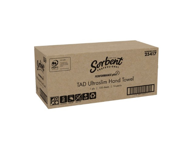 SORBENT ULTRASLIM HAND TOWEL (CTN)