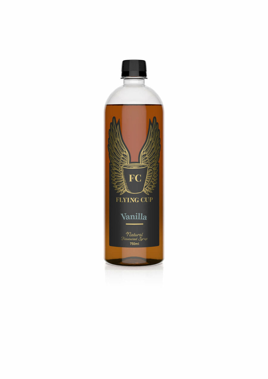 FLYING CUP VANILLA SYRUP 750ML