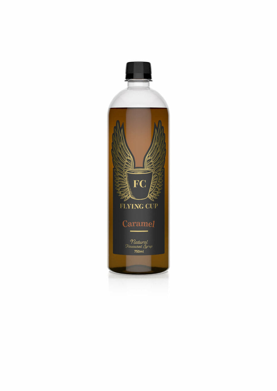 FLYING CUP CARAMEL SYRUP 750ML