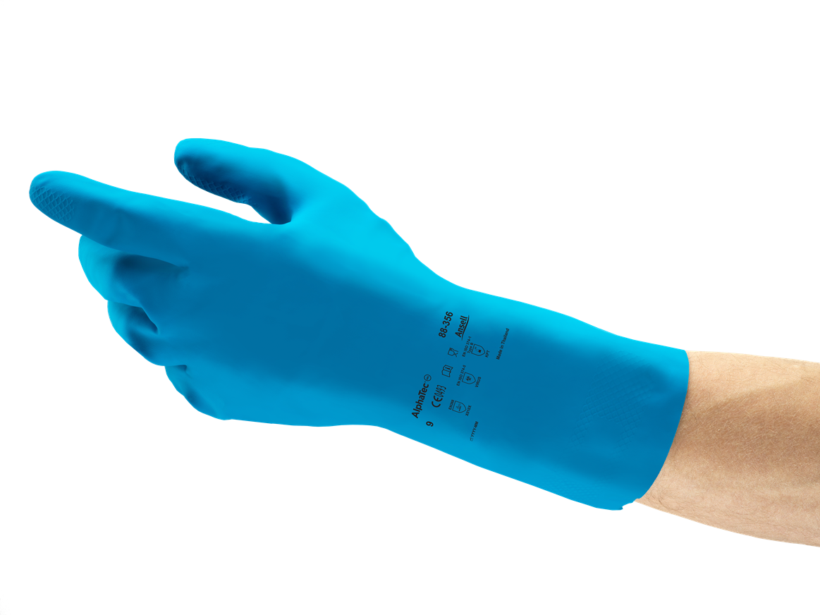 SIZE 8 SUPER FOOD BLUE GLOVE