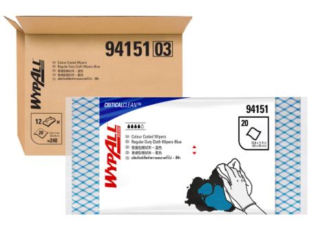 WORKFORCE WIPES BLUE PKT (12/CTN)
