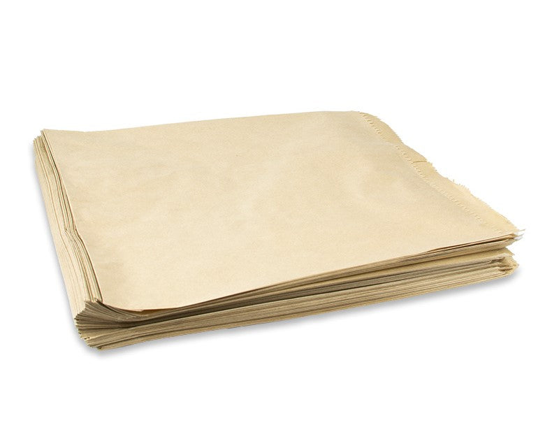 4 SQUARE BROWN BAGS