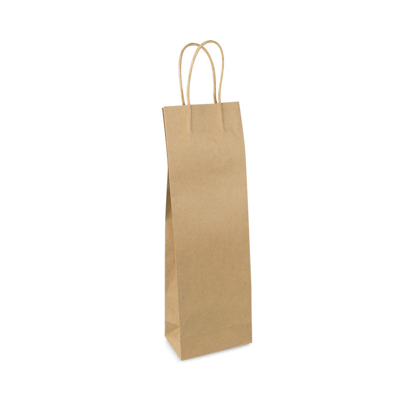 SHAMROCK TWIST HANDLE SINGLE WINE BOTTLE BAGS (CTN 120)