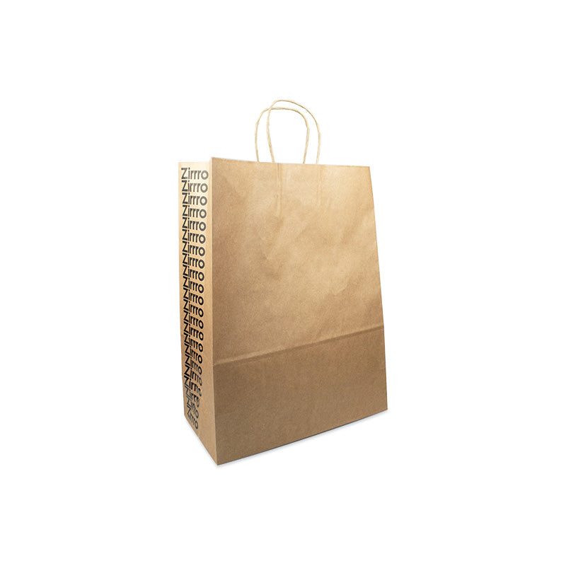 SHAMROCK MEDIUM TWIST HANDLE #18 BROWN BAGS (CTN 200)
