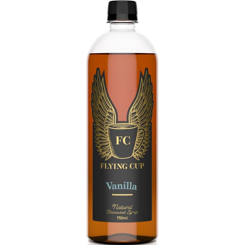 Flying Cup Cafe Syrup - Vanilla - 750ml