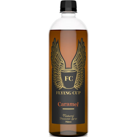 Flying Cup Cafe Syrup - Caramel - 750ml