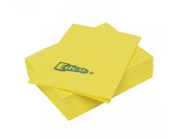 EDCO MERRITEX CLOTH YELLOW (PKT 10)