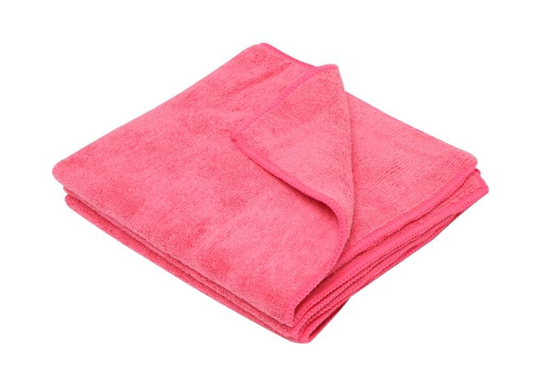 EDCO MICROFIBRE CLOTHS RED (PKT 3)