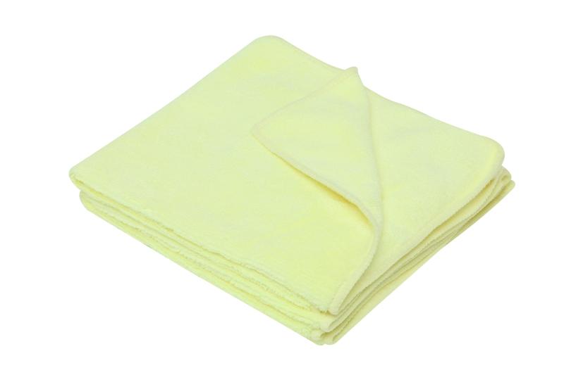 EDCO MICROFIBRE CLOTHS YELLOW (PKT 3)