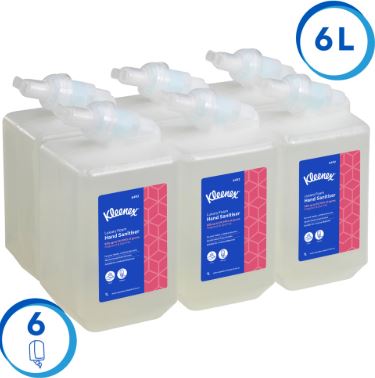 KCA SKINCARE FOAM ALCOHOL SANITISER 1L