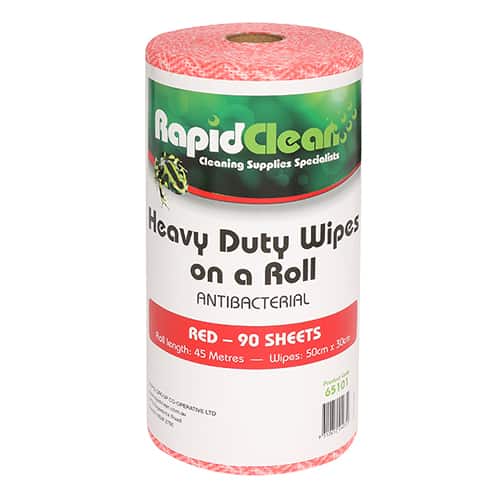 CHUX ROLL 45M RED - RAPID CLEAN