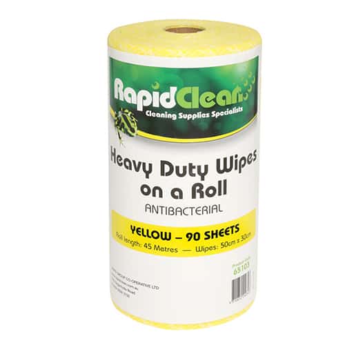 CHUX ROLL 45M  YELLOW - RAPID CLEAN