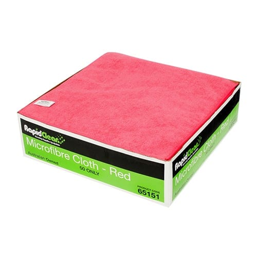 RAPID MICROFIBRE CLOTH RED