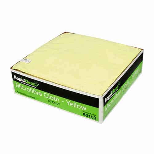 RAPID MICROFIBRE CLOTH YELLOW