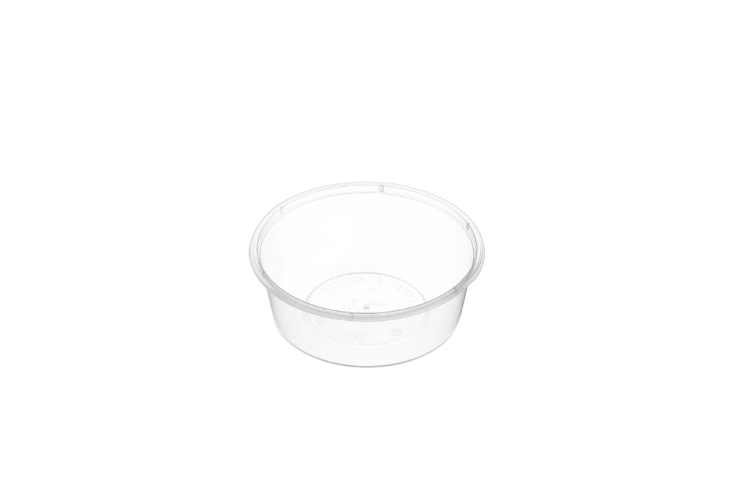 GENFAC ROUND CONTAINER 280ML (SLV 50)