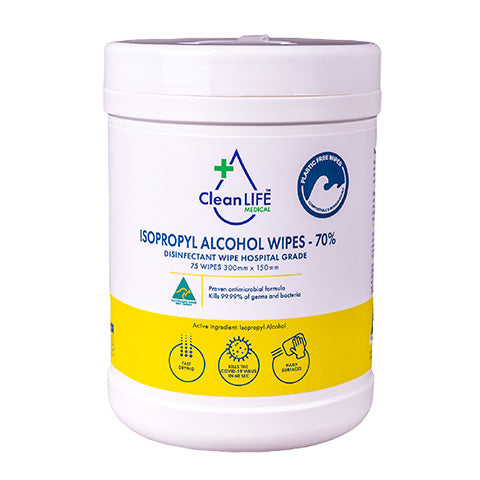 HOSPITAL GRADE ISOWIPES (TUB 75)