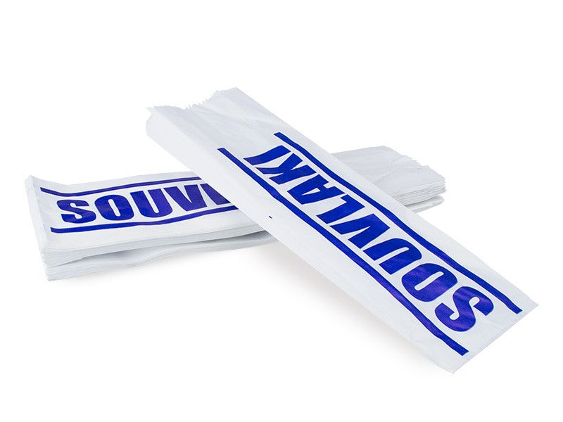 PRINTED SOUVLAKI BAGS (PKT 500)