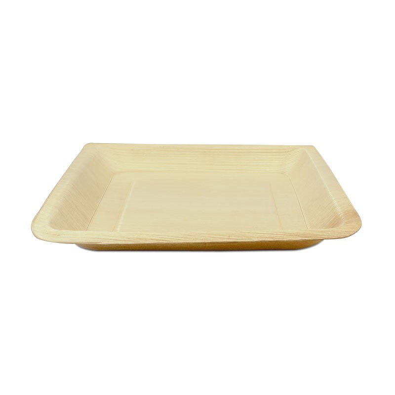 250MM BAMBOO SQUARE PLATE