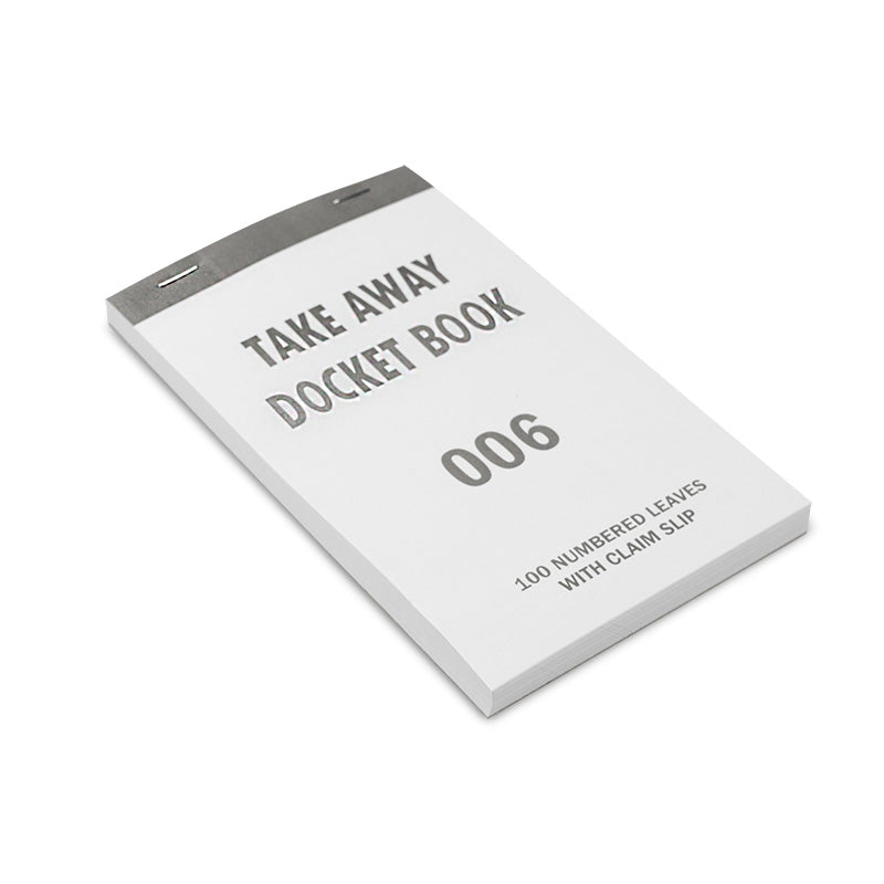 006 DOCKET BOOK WITH CLAIM SLIP (10/CTN)