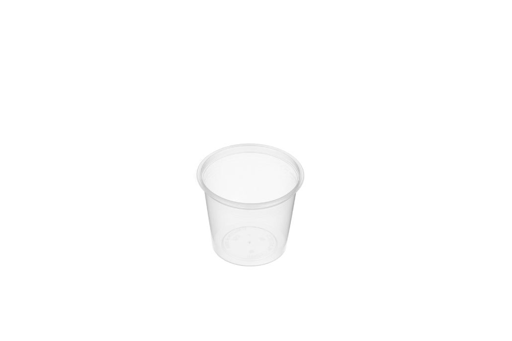 GENFAC ROUND CONTAINER 150ML (SLV 50)
