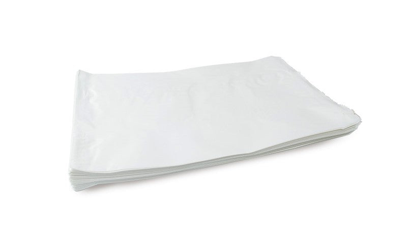 8 LONG WHITE BAGS (PKT 500)