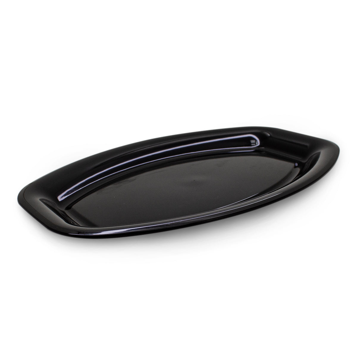 20'' OVAL BLACK PLATTER BASE