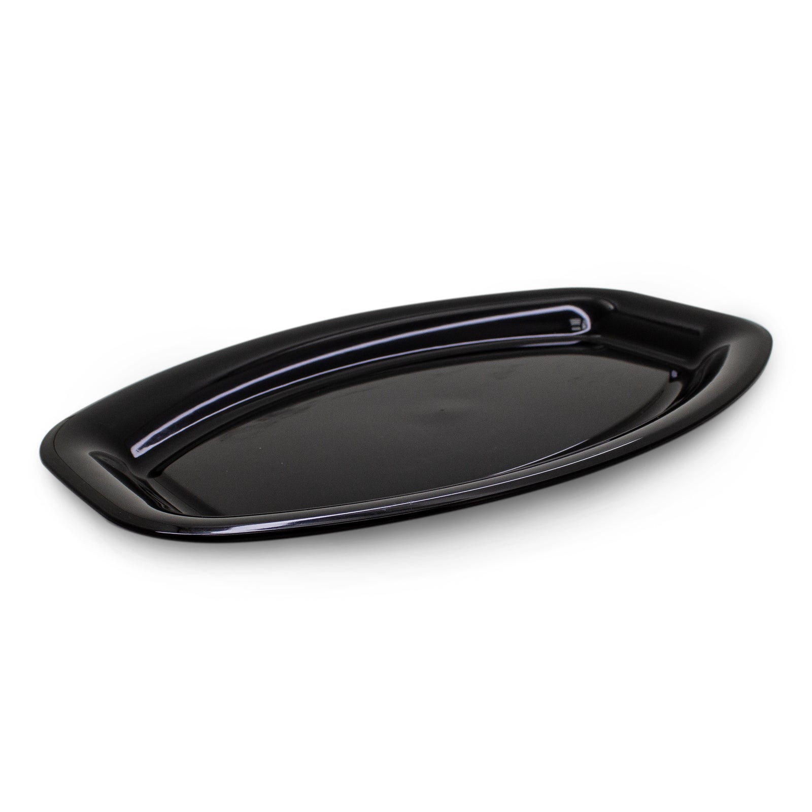 20'' OVAL BLACK PLATTER BASE