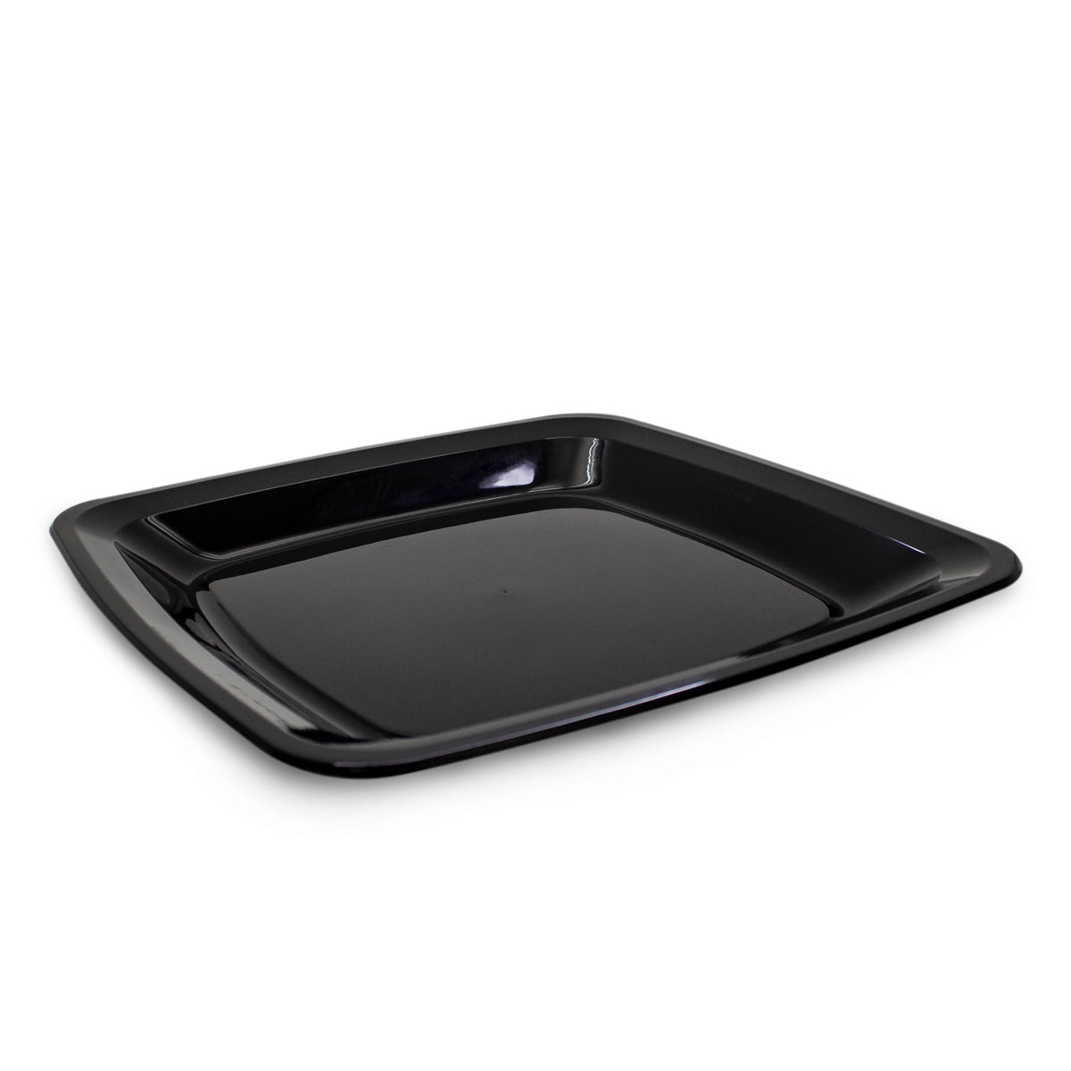 16'' SQUARE BLACK PLATTER BASE