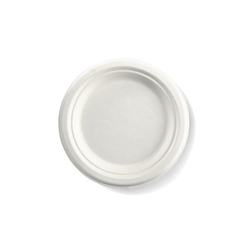 7'' ROUND ENVIROBOARD PLATE (125/SLV)