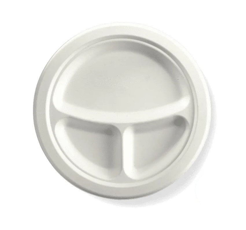 9'' 3-COMPARTMENT PLATE