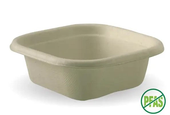 280ML SQUARE BIOCANE TAKEAWAY CONTAINER
