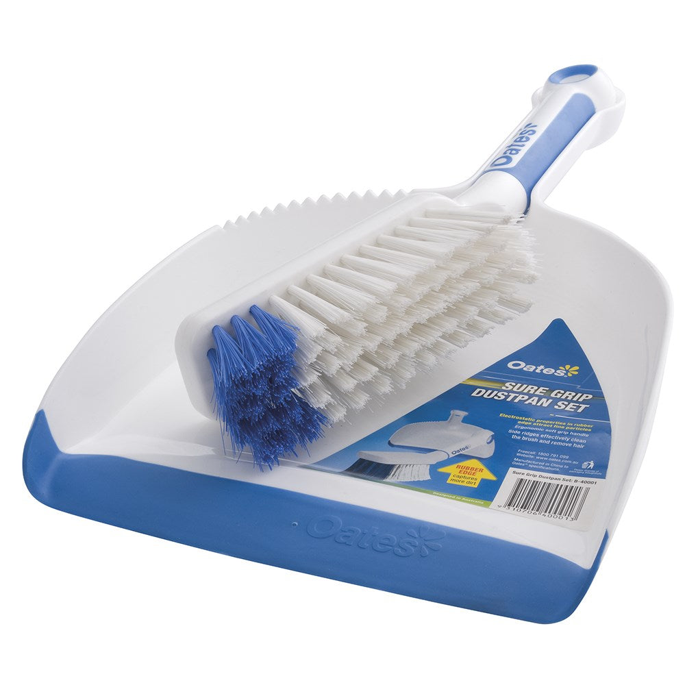 OATES SURE GRIP SUPERIOR DUSTPAN SET