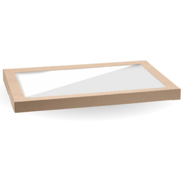 BIOPAK LARGE CATERING WINDOW LID (PKT 10)