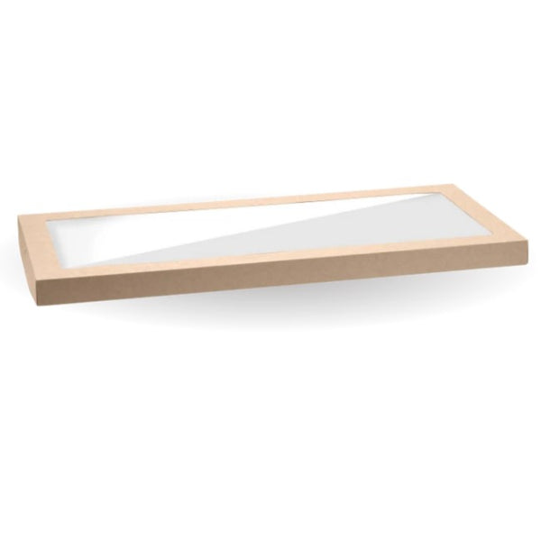 BIOPAK EXTRA LARGE CATERING WINDOW LID (PKT 10)