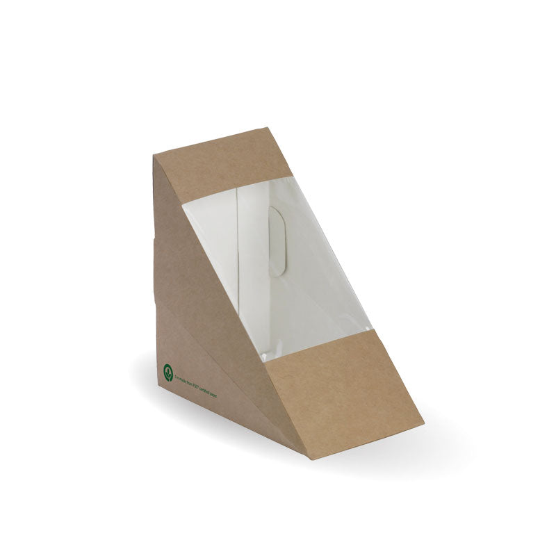 BIOPAK SANDWICH WEDGE (COMPOSTABLE) (SLV 250)