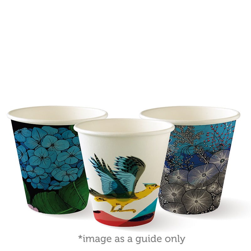 8oz (90mm) SINGLE WALL ART SERIES CUP
