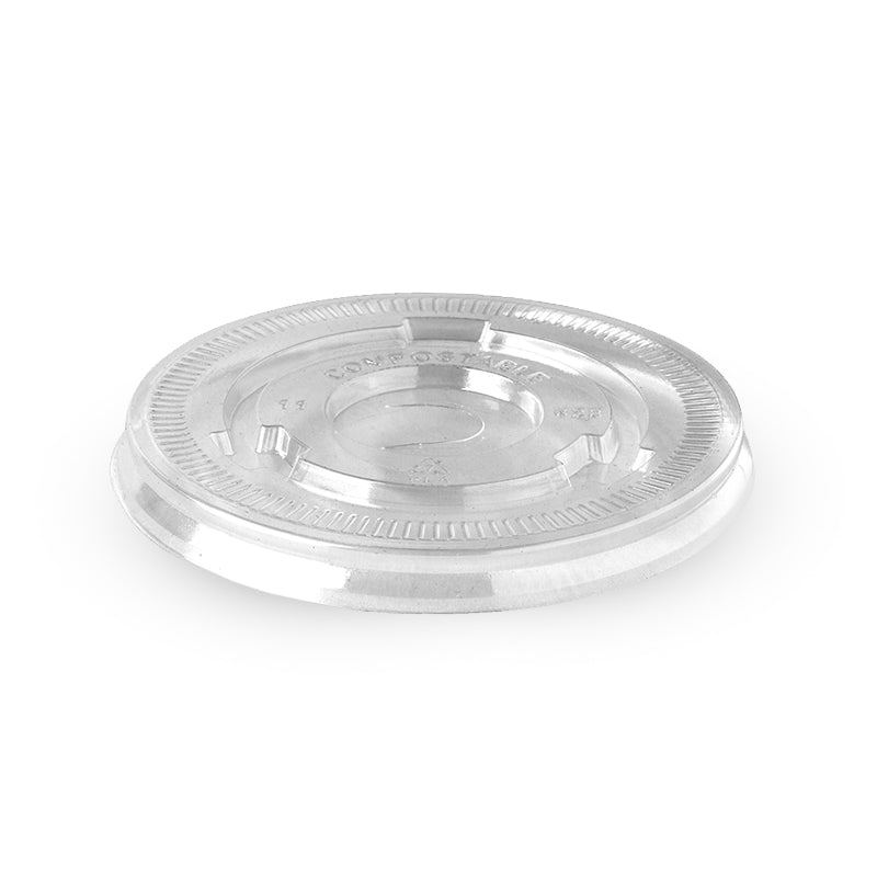90mm PLA FLAT COLD CUP LID (50/SLV)