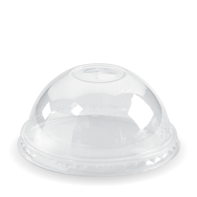 BIOPAK DOME LID X SLOT 300-700ML (SLV 100)