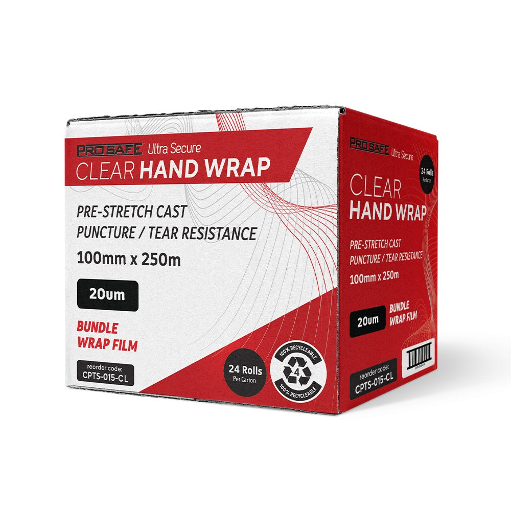 PRO SAFE BUNDLE FILM WRAP 100MM X 250M