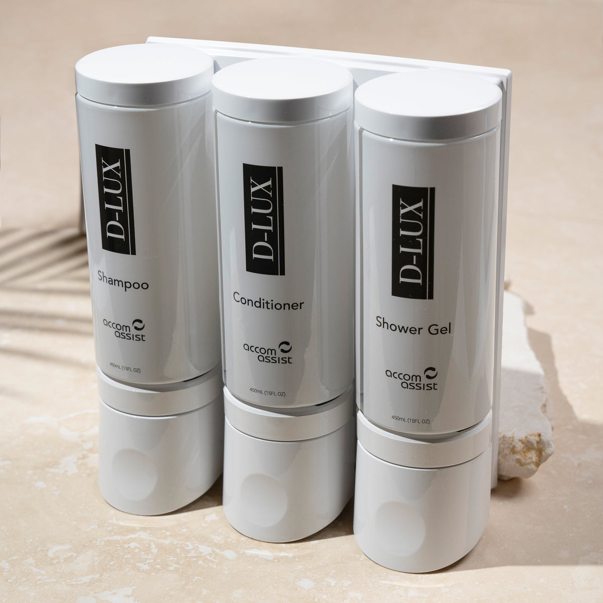 DLUX TRIPLE SOAP DISPENSER