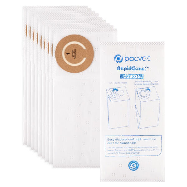 VACUUM BAG 10 PACK PACVAC
